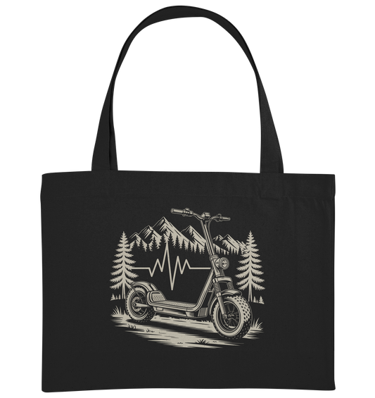 Heartbeat Offroad E-Scooter - Organic Shopping-Bag
