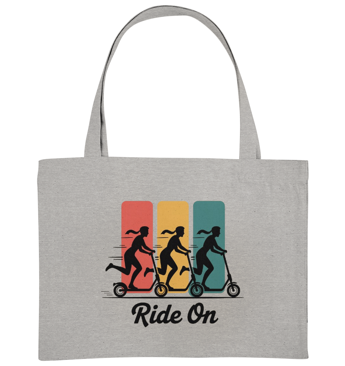 Ride on  - Organic Shopping-Bag