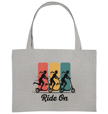 Ride on  - Organic Shopping-Bag