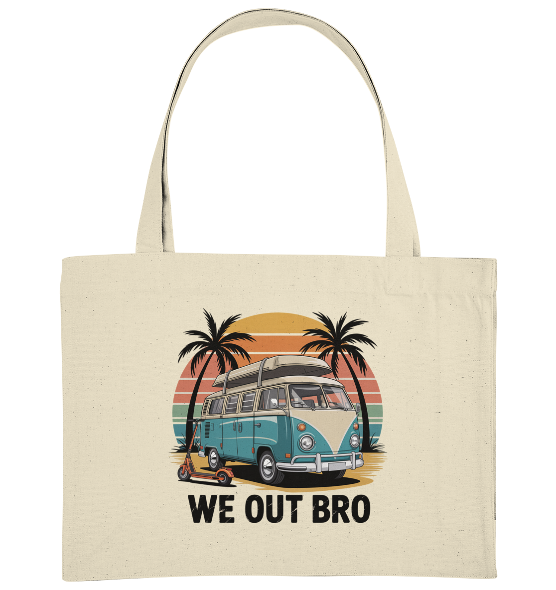 Vanlife We out Bro - Organic Shopping-Bag