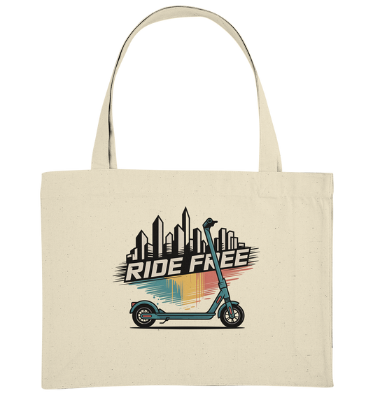 Ride free - Organic Shopping-Bag