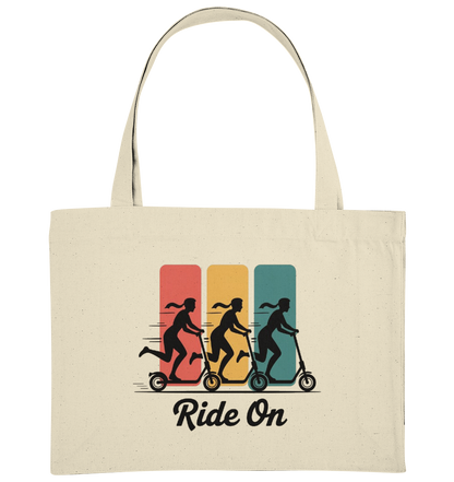 Ride on  - Organic Shopping-Bag