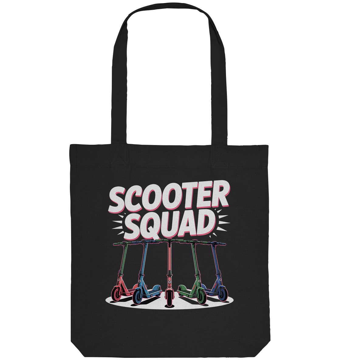 Scooter Squad - Organic Tote-Bag