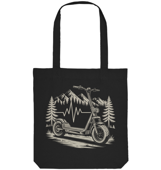 Heartbeat Offroad E-Scooter - Organic Tote-Bag