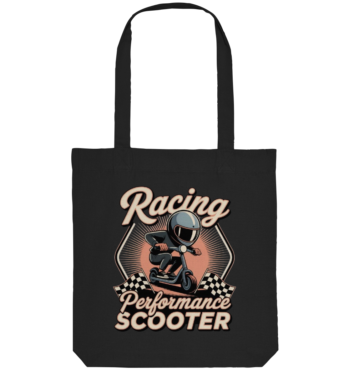 Racing Performance Scooter - Organic Tote-Bag