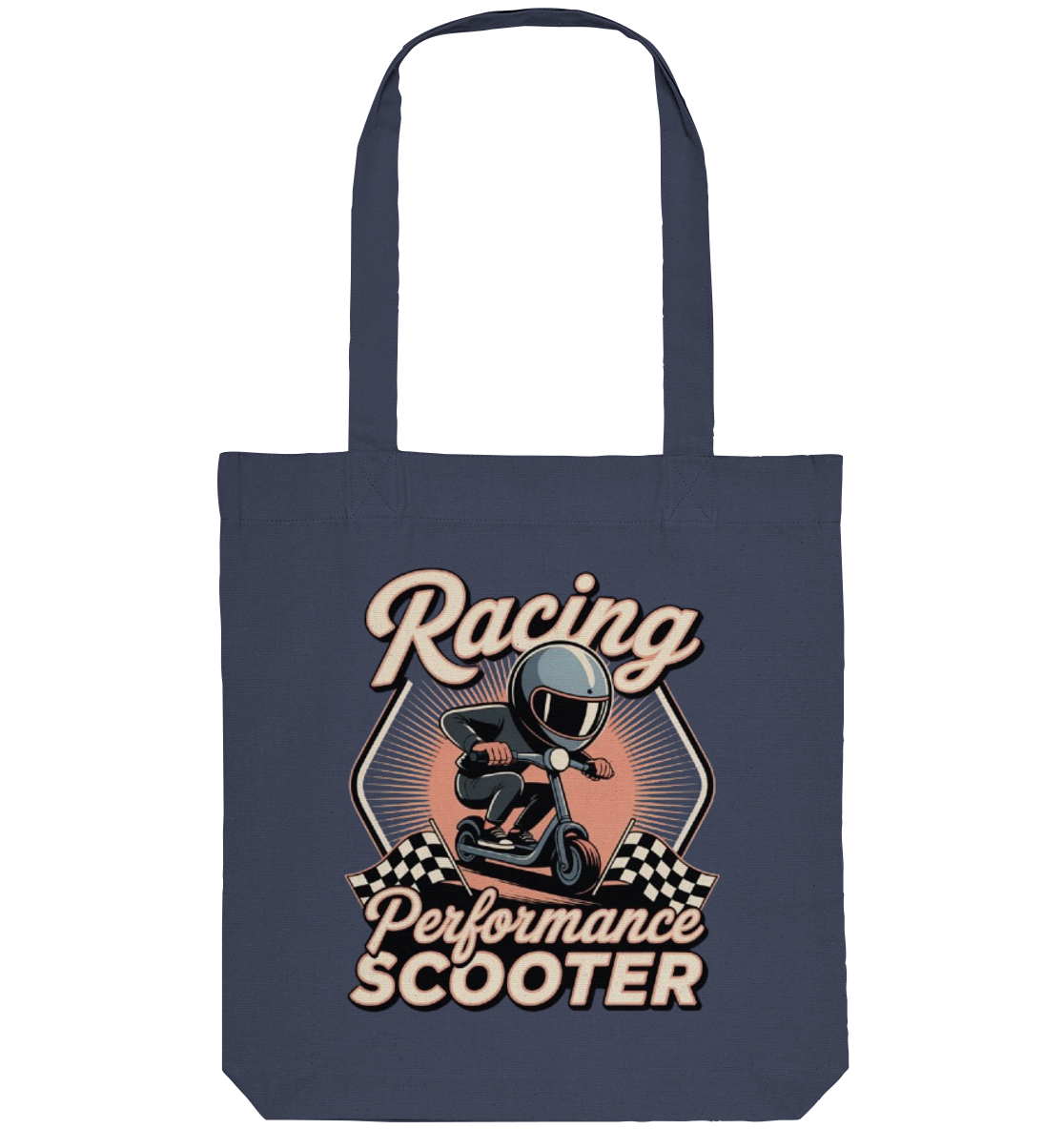 Racing Performance Scooter - Organic Tote-Bag