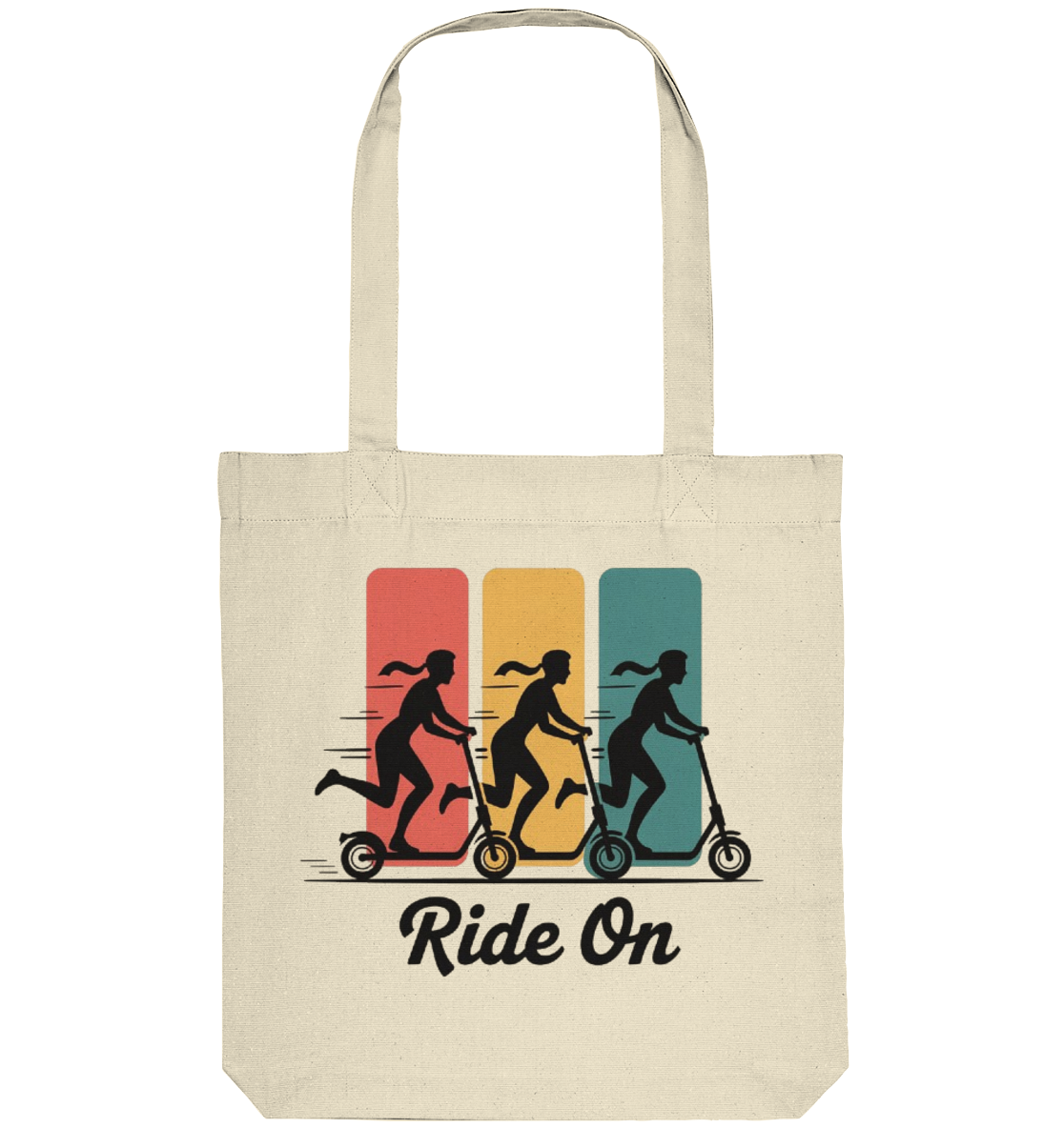 Ride on  - Organic Tote-Bag