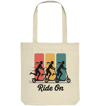 Ride on  - Organic Tote-Bag