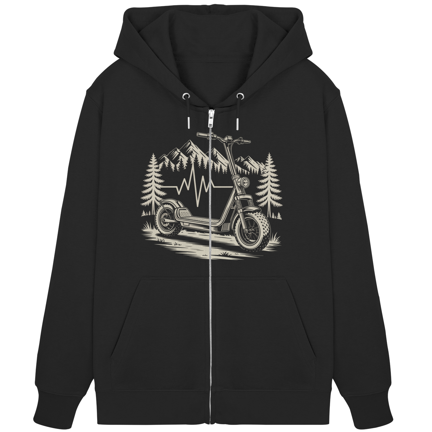 Heartbeat Offroad E-Scooter - Organic Zipper