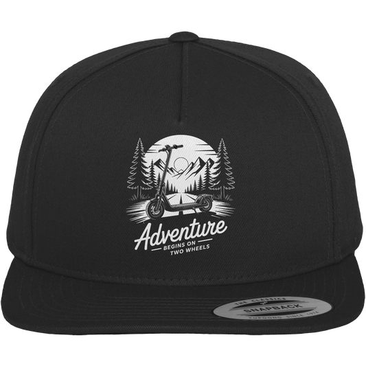 Adventure begins on two wheels - Premium Snapback