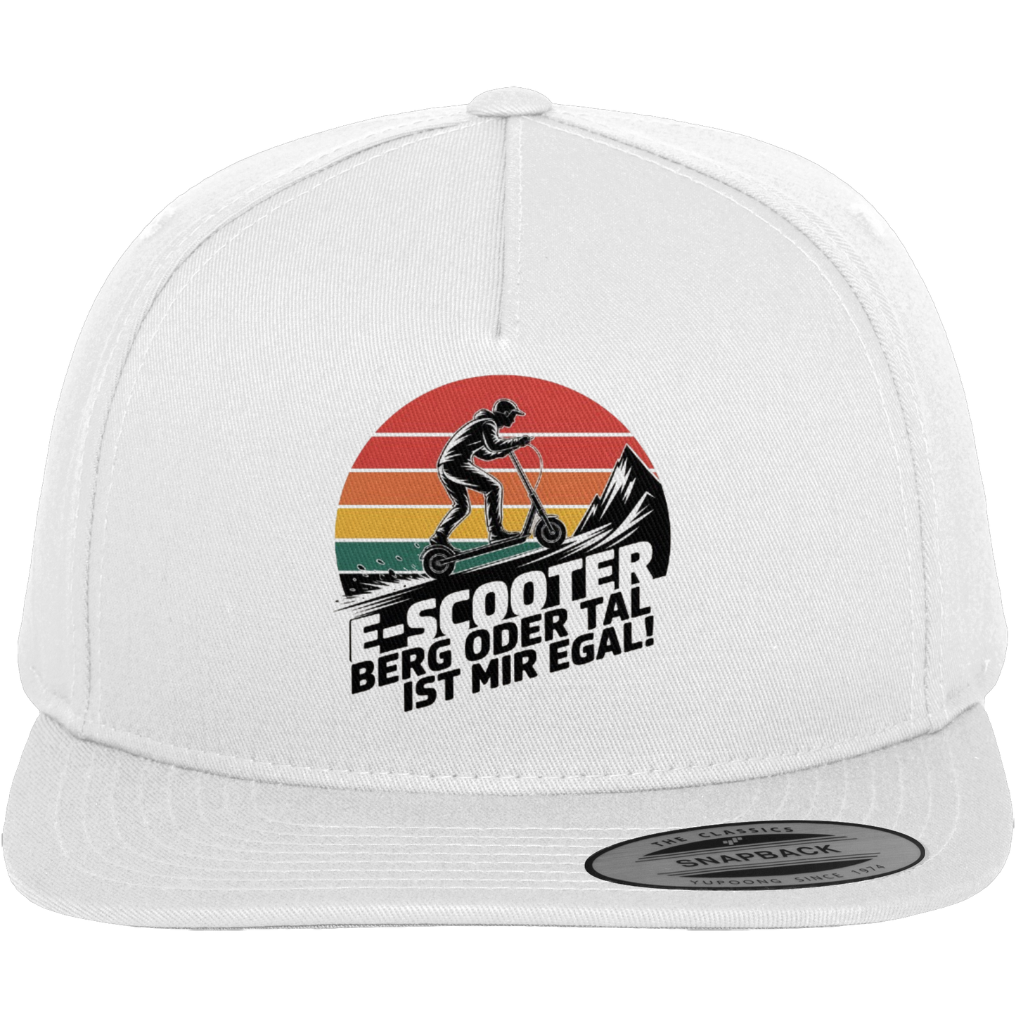 E-Scooter Berg oder Tal ist mir egal - Premium Snapback