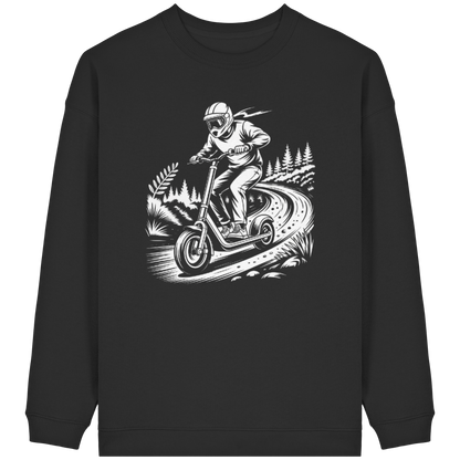 Offroad Adventure - Womens Organic Oversized Sweatshirt