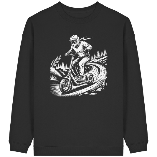 Offroad Adventure - Womens Organic Oversized Sweatshirt