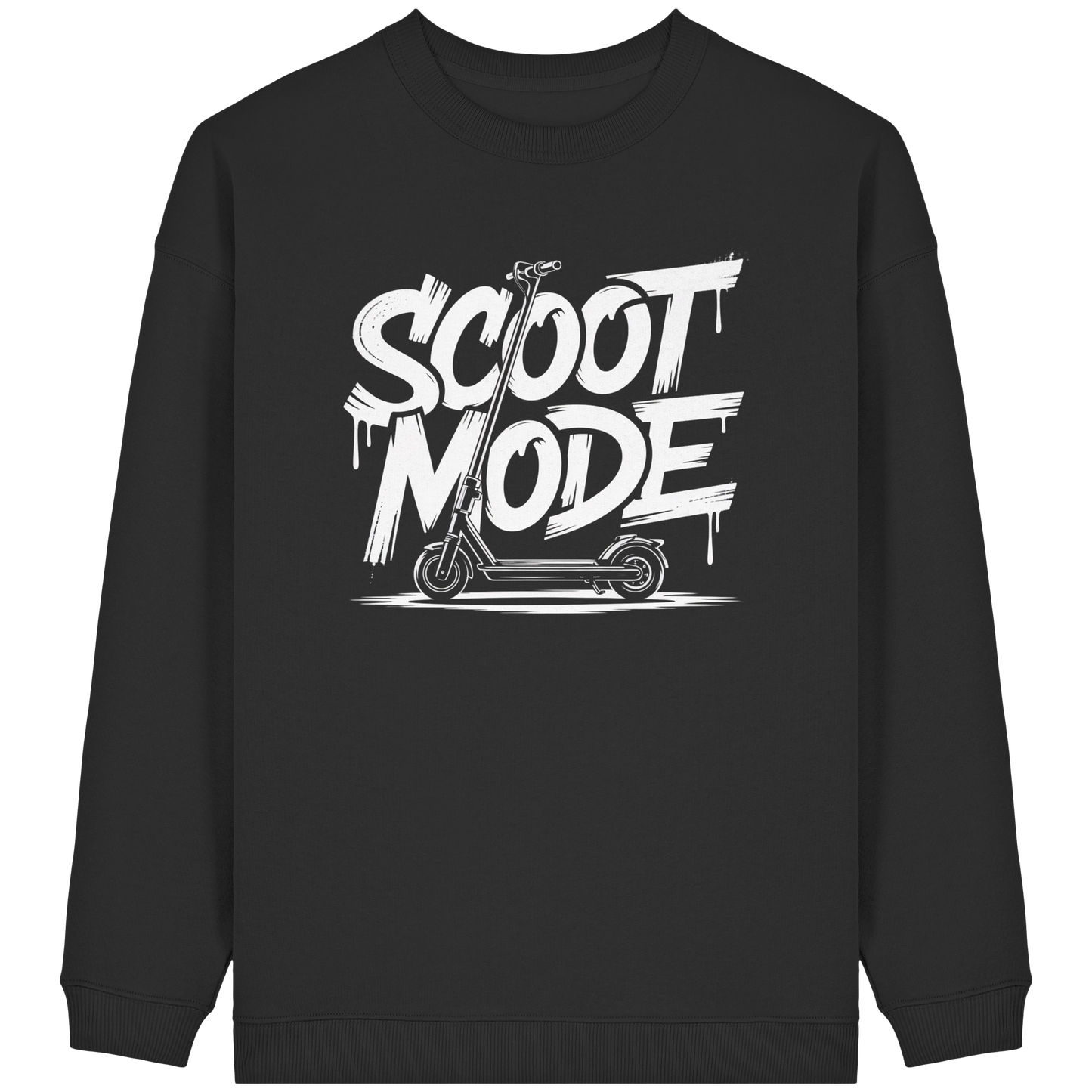 Scoot Mode - Womens Organic Oversized Sweatshirt
