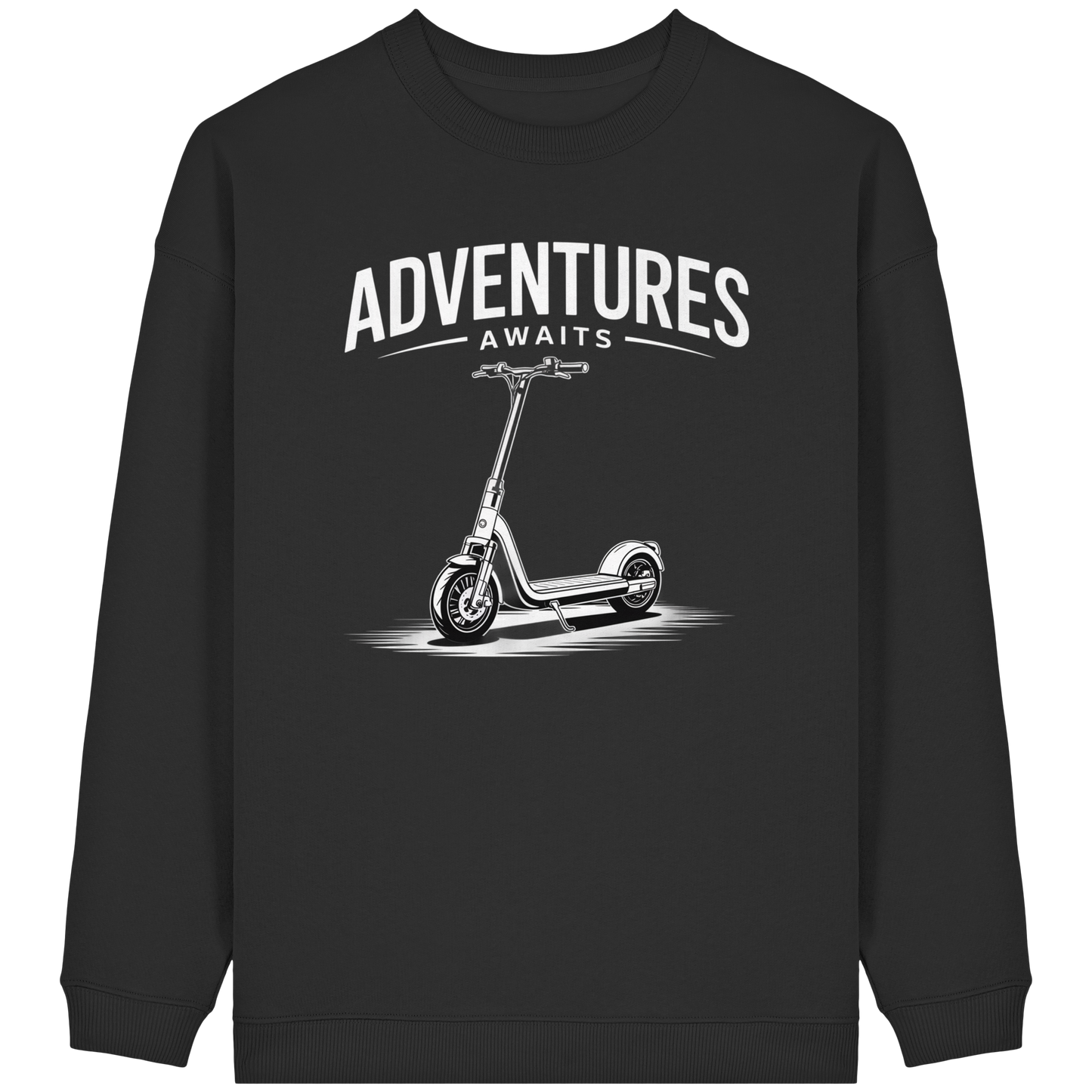 Adventure Awaits - Womens Organic Oversized Sweatshirt