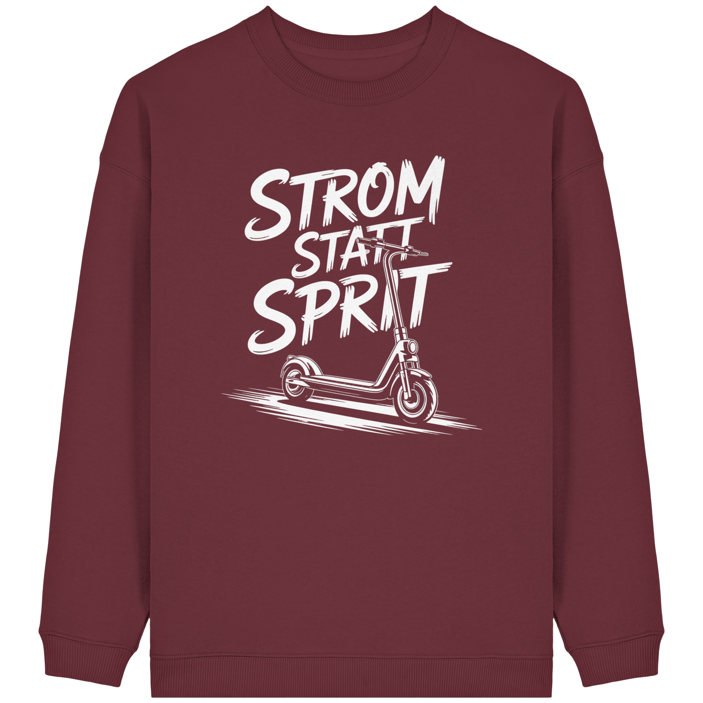 Strom statt Sprit - Womens Organic Oversized Sweatshirt