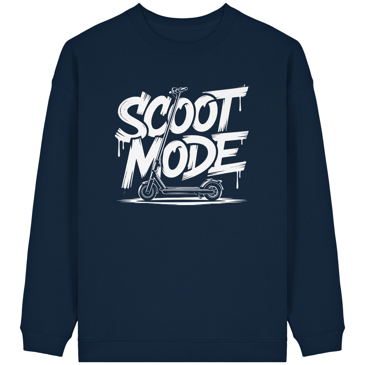 Scoot Mode - Womens Organic Oversized Sweatshirt
