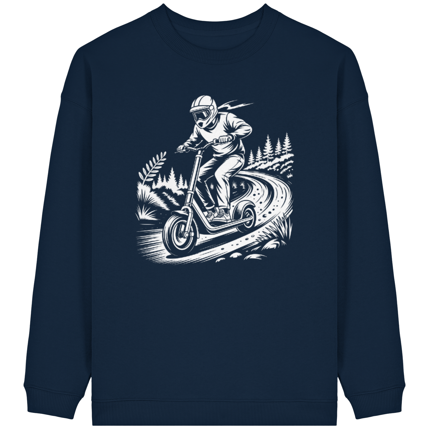Offroad Adventure - Womens Organic Oversized Sweatshirt