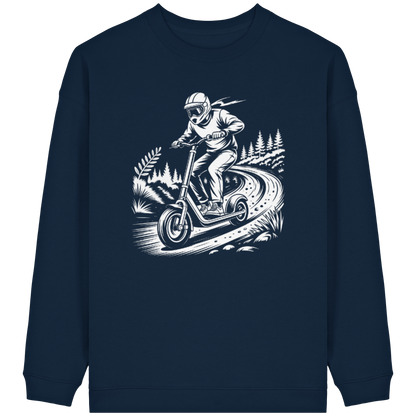 Offroad Adventure - Womens Organic Oversized Sweatshirt