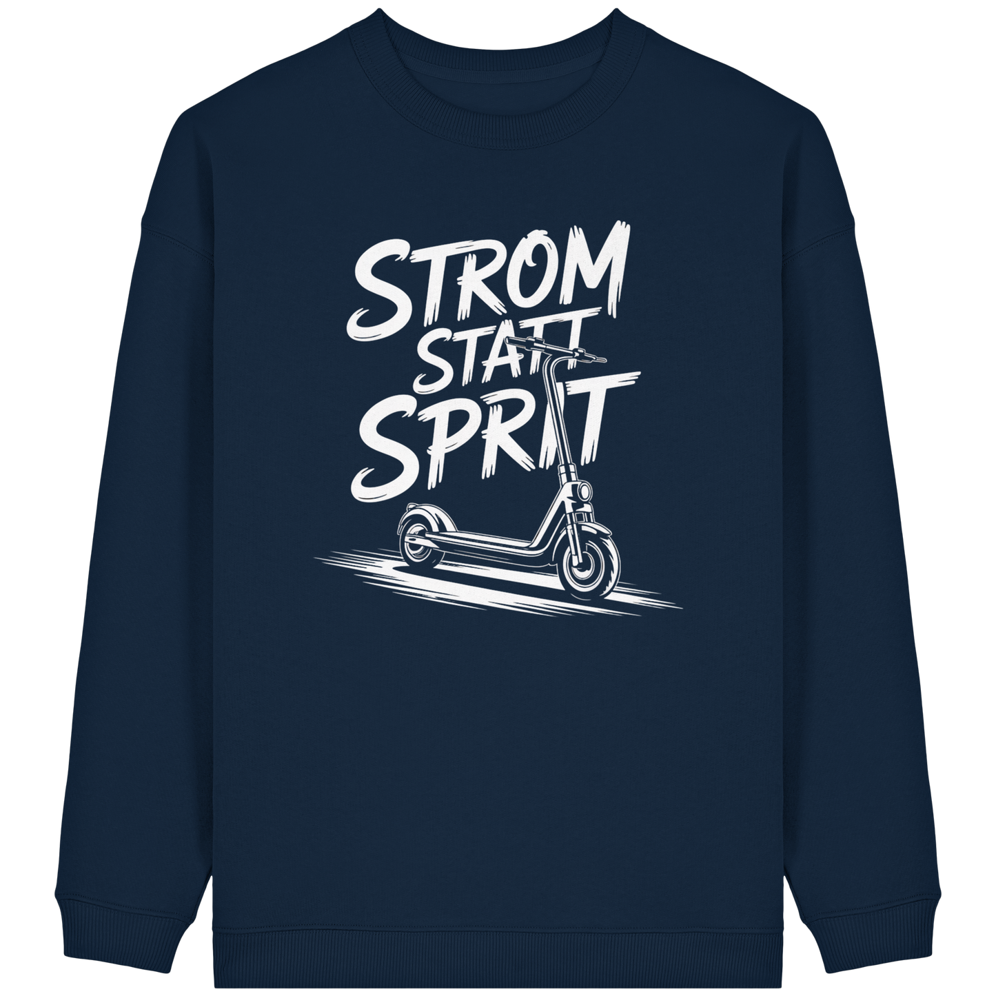 Strom statt Sprit - Womens Organic Oversized Sweatshirt